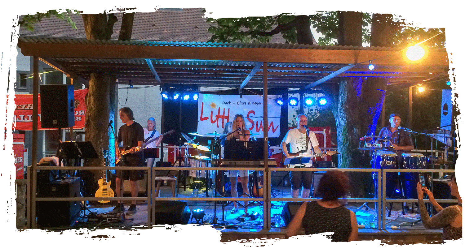 Little Sun, Band - handgemacht, LIVE und alles echt!- Hallo
